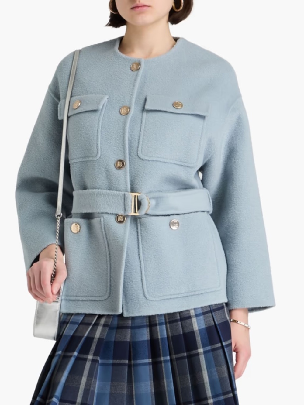 Gifata Belted short coat